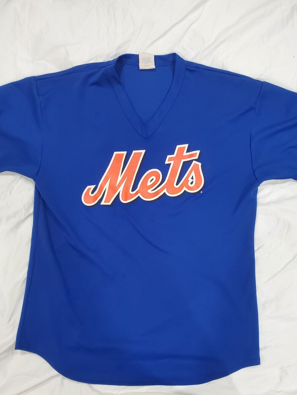 Vintage 90s New York Mets Majestic Pullover Baseball Jersey - Size XL